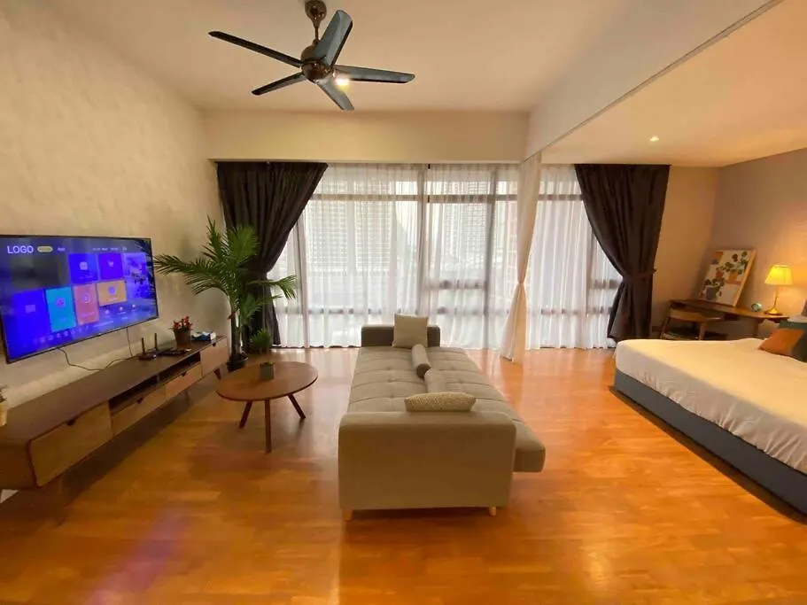 Anggun Residence Modern Suites With Netflix 3Mins To Monorail Kl Near Klcc Kuala Lumpur Apartment
