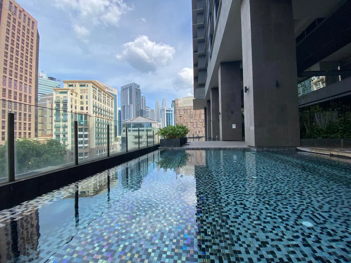Anggun Residence Modern Suites With Netflix 3Mins To Monorail Kl Near Klcc Kuala Lumpur Malaysia
